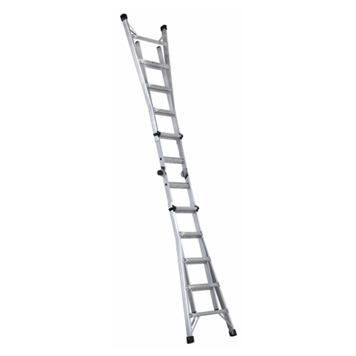 EXTRA HEAVY DUTY ALUMINUM MULTIPURPOSE LADDER