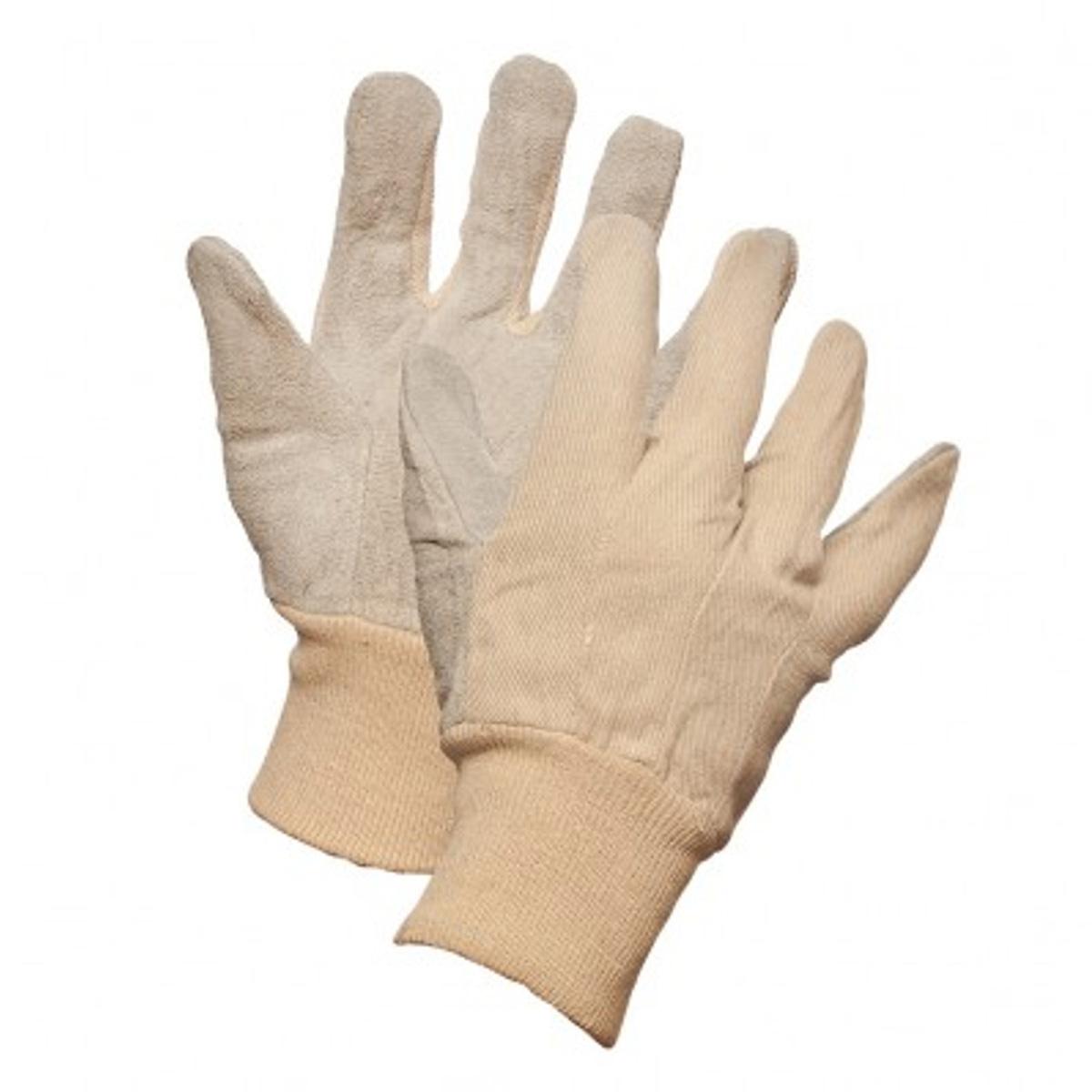 BASIC GREY PALM GLOVE 1 DOZ PACK Bolts Plus Inc.