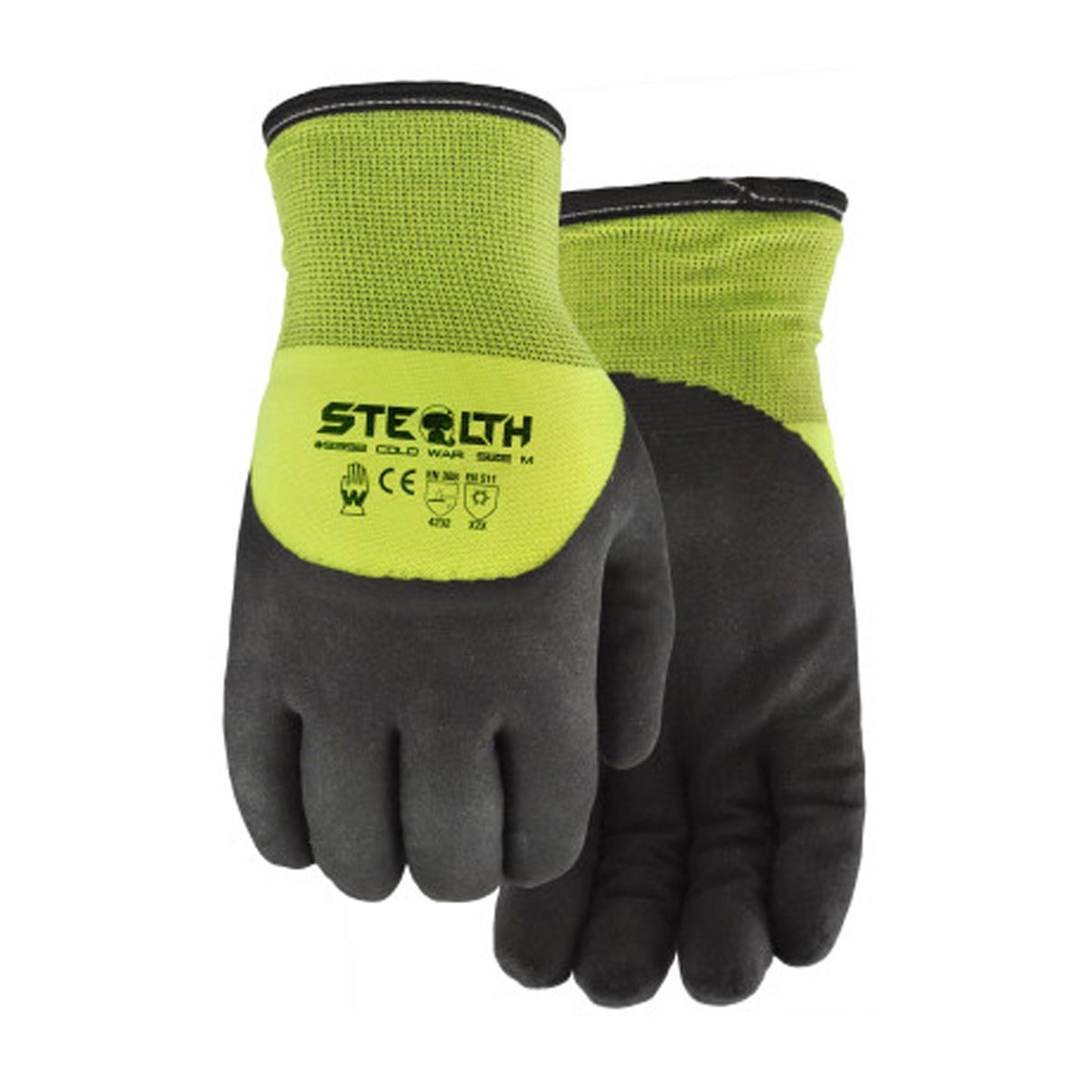 STEALTH COLD WAR LIME GREEN GLOVES Bolts Plus Inc.