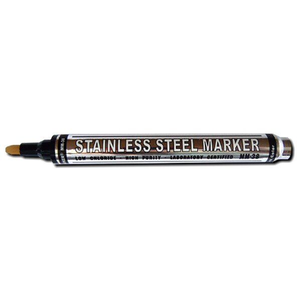 MM38 STAINLESS STEEL PAINT MARKER BLACK Bolts Plus Inc.