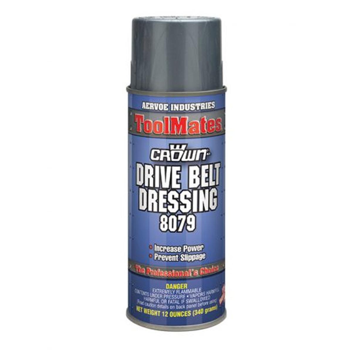 8079 DRIVE BELT DRESSING SPRAY 12OZ Bolts Plus Inc.