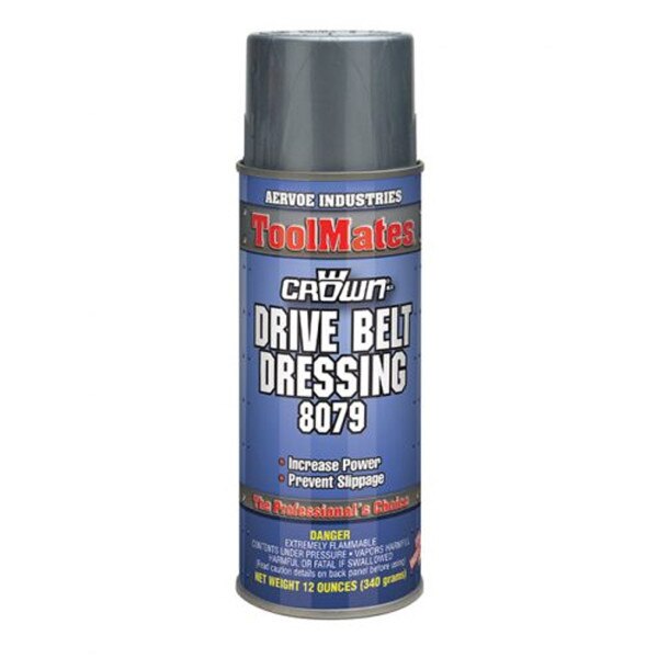 8079 DRIVE BELT DRESSING SPRAY 12OZ Bolts Plus Inc.