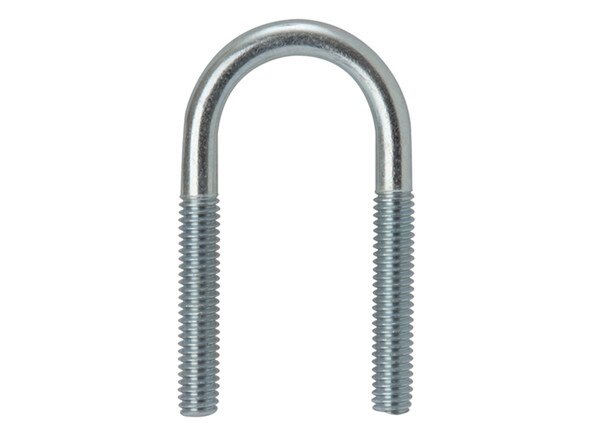 Round UBolt; Stainless Steel Bolts Plus Inc.