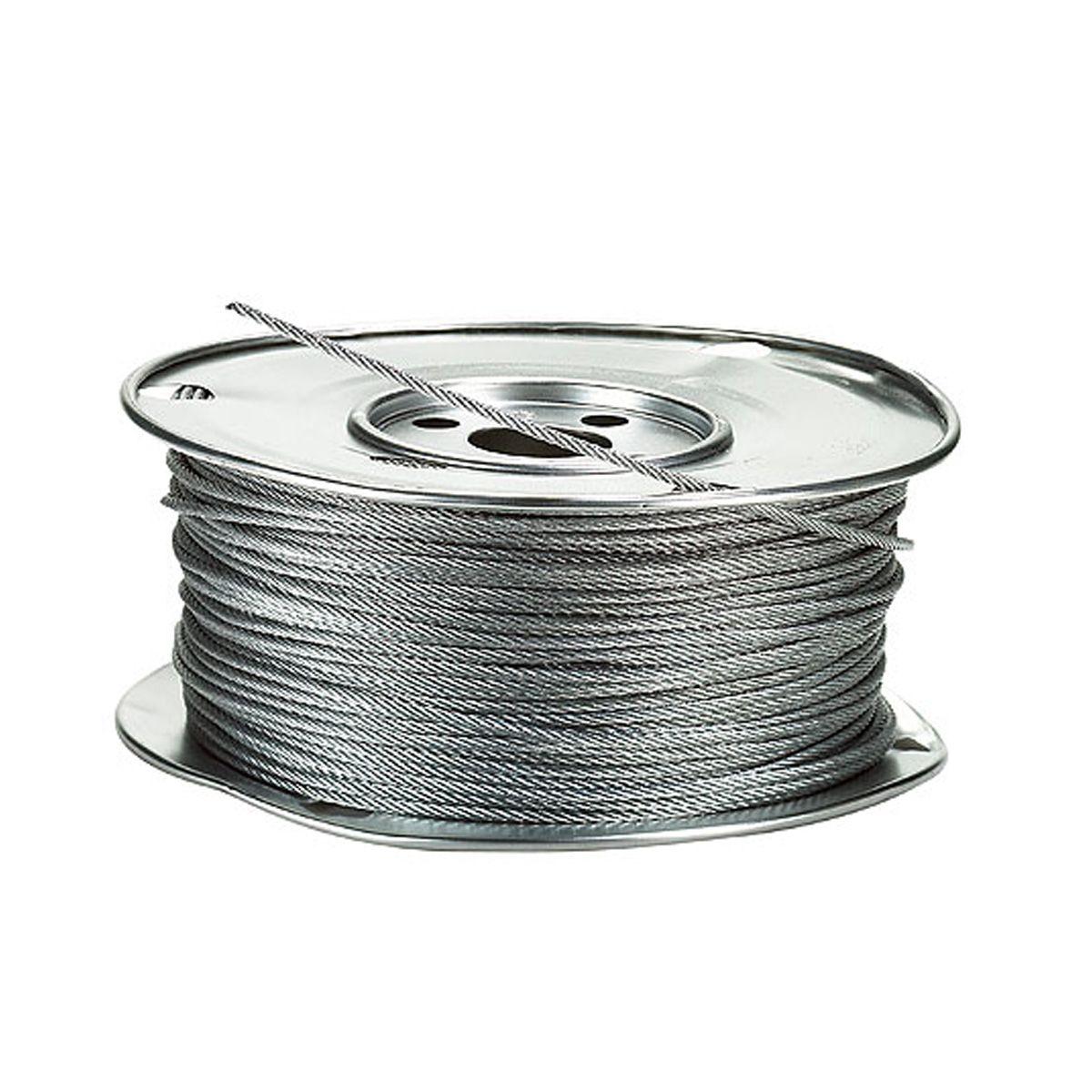 1/8 7x19 Galvanized Aircraft Cable - Per Foot