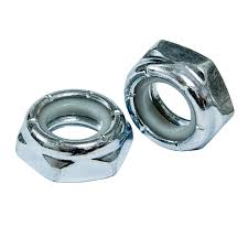 NTE Nylock Nuts; Zinc Plated | Bolts Plus Inc.