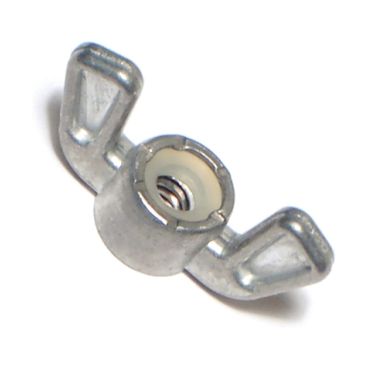 Sourcing Map M10 Nylon Insert Hex Lock Nuts With Flange, 304