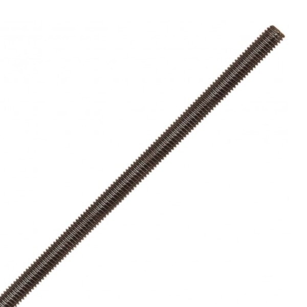 Mild Steel Left Hand Threaded Rod; Bare/Plain