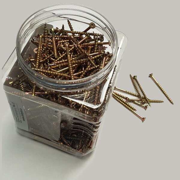 Plus Packs; Yellow Construction Screws Bolts Plus Inc.