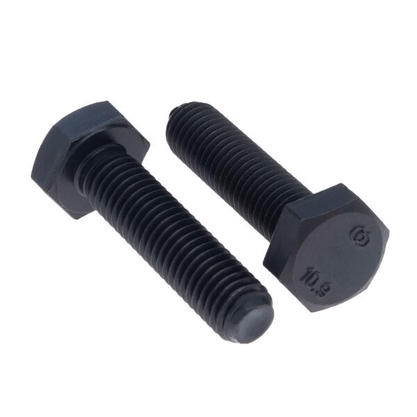 Metric 10.9 Hex Head Cap Screws; Bare/Plain Bolts Plus Inc.