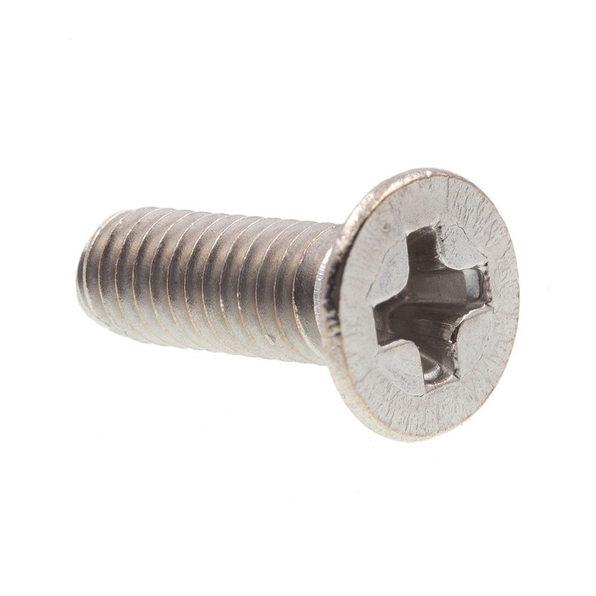 Flat Phillips Machine Screws; Metric A2 Stainless Steel Bolts Plus Inc.