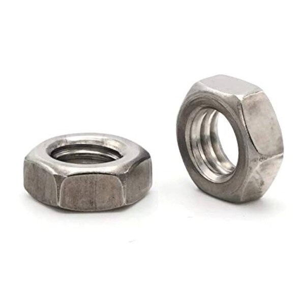 Metric Hex Jam Nut; A2 Stainless Steel Bolts Plus Inc.