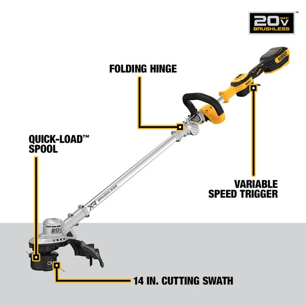 20V MAX GEN 2 BRUSHLESS STRING TRIMMER BARE Bolts Plus Inc