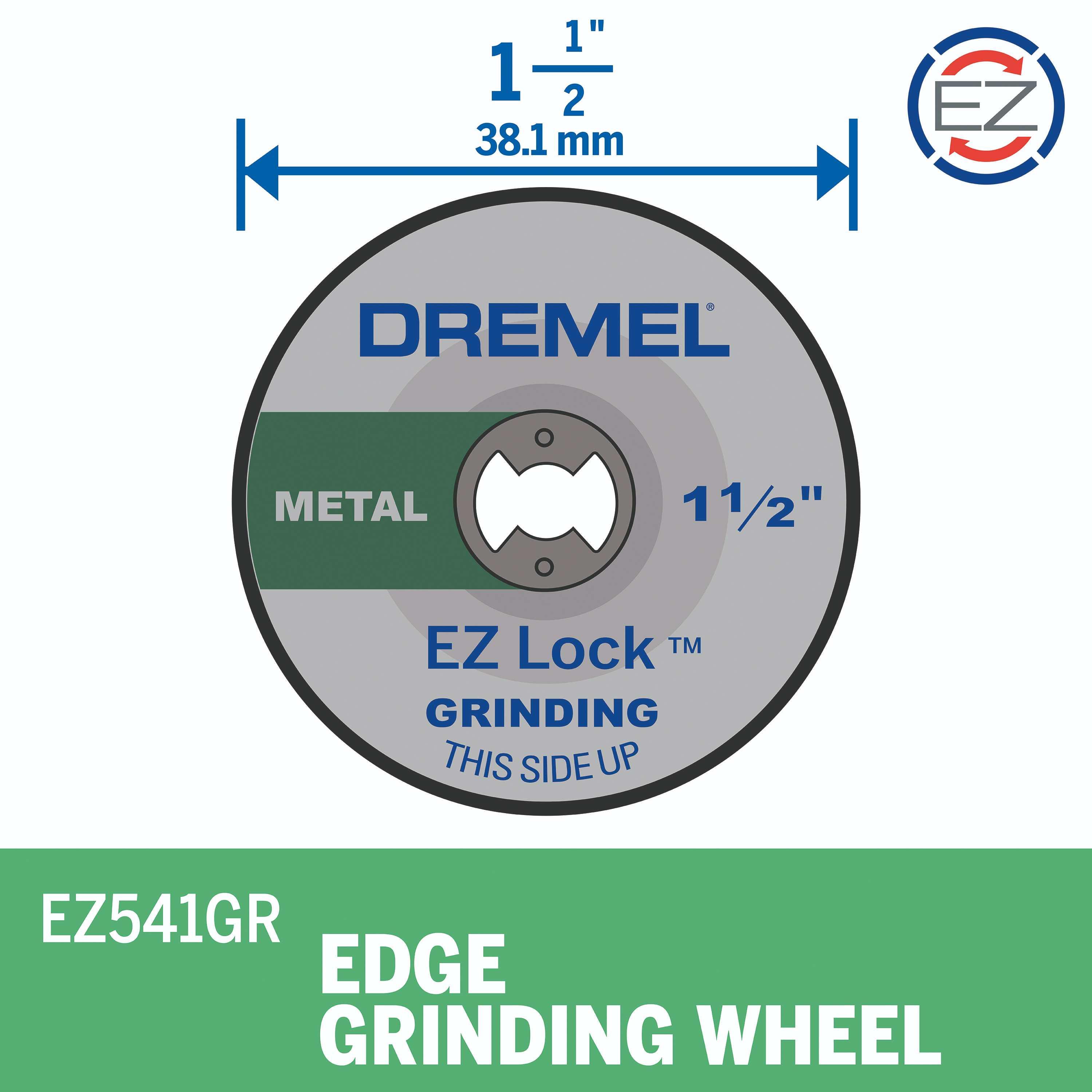 EZ541GR EZ LOCK GRINDING WHEEL (2 PCS.) | Bolts Plus Inc.