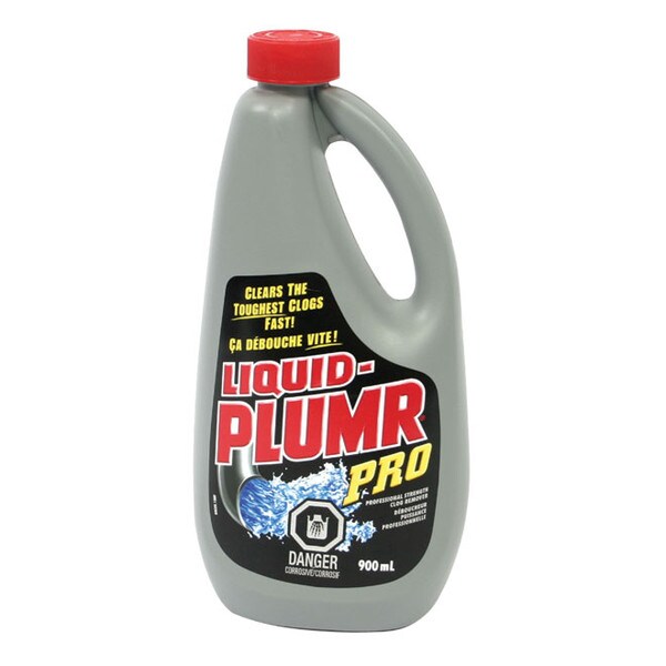 0181CON1 LIQUID PLUMR FULL CLOG 900ML Bolts Plus Inc.