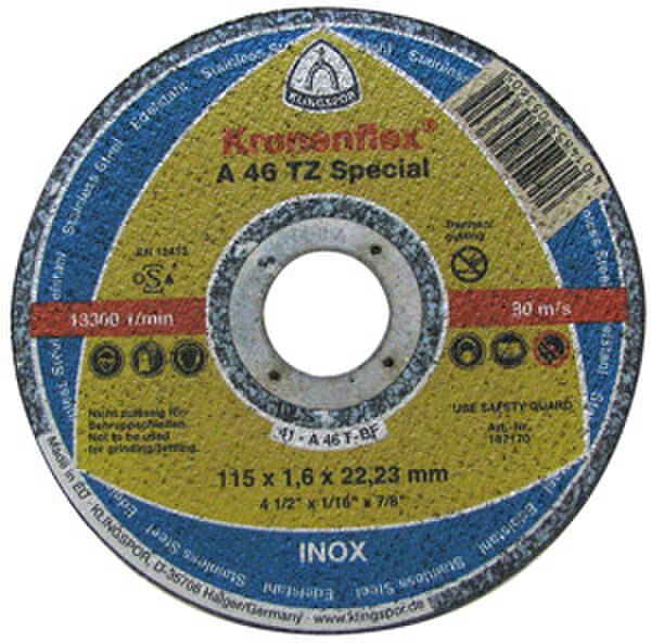 Klingspor A 46 TZ Flat Special Cuttingoff Wheels Bolts Plus Inc.
