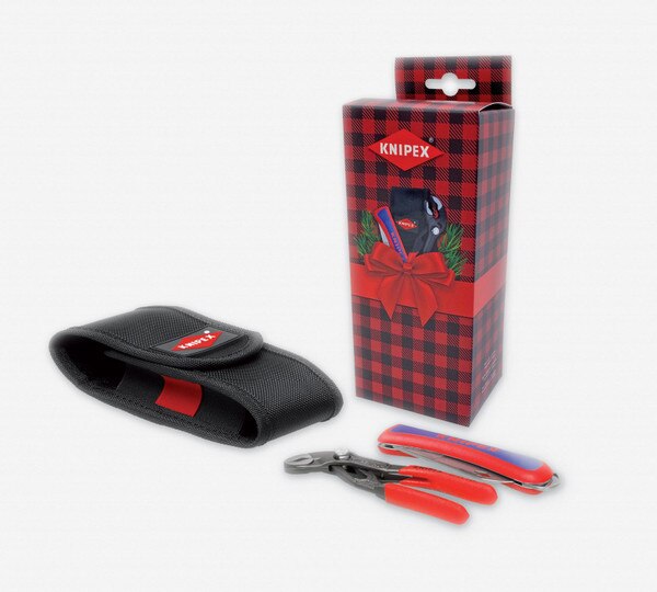 KNIPEX 5IN. COBRA PLIER / FOLDING KNIFE SET Bolts Plus Inc.
