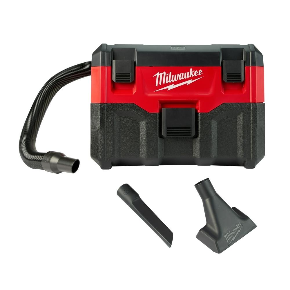 M18 2 GALLON WET / DRY CORDLESS VACUUM BARE TOOL | Bolts Plus Inc.