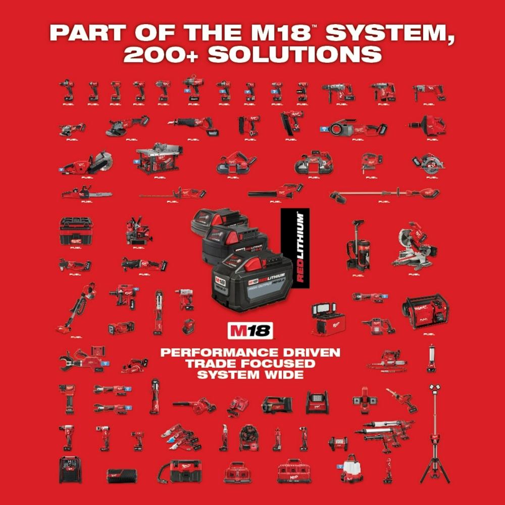 M18 2 GALLON WET / DRY CORDLESS VACUUM BARE TOOL | Bolts Plus Inc.