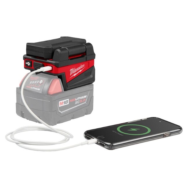 myタロウ Milwaukee 2359-20 M18 ROVER Compact Folding Flood Light with USB