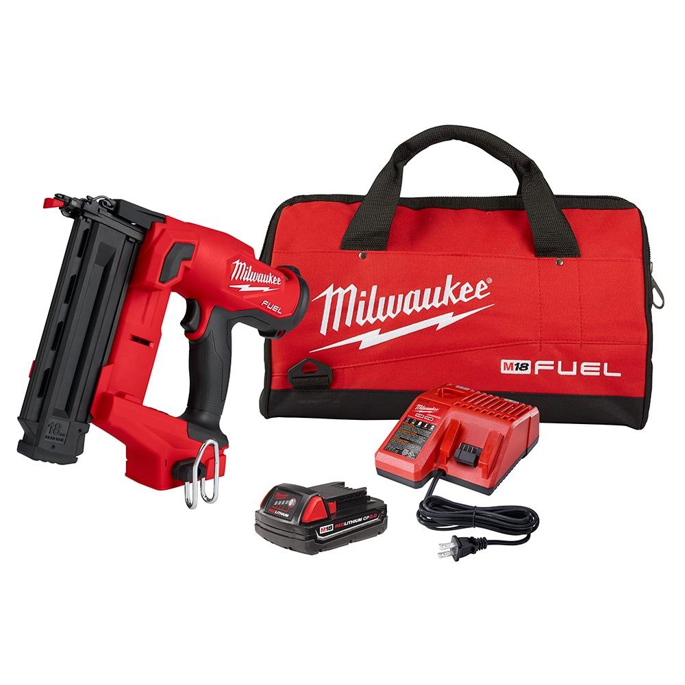 M18 FUEL 18 GAUGE BRAD NAILER KIT | Bolts Plus Inc.