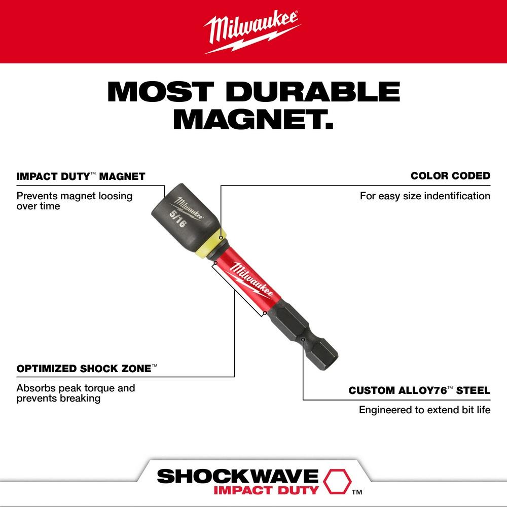 3/8INX2-9/16IN IMPACT NUT DRIVER | Bolts Plus Inc.