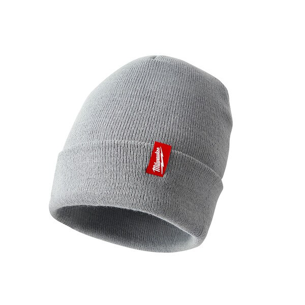 Grey Cuffed Beanie main image 1