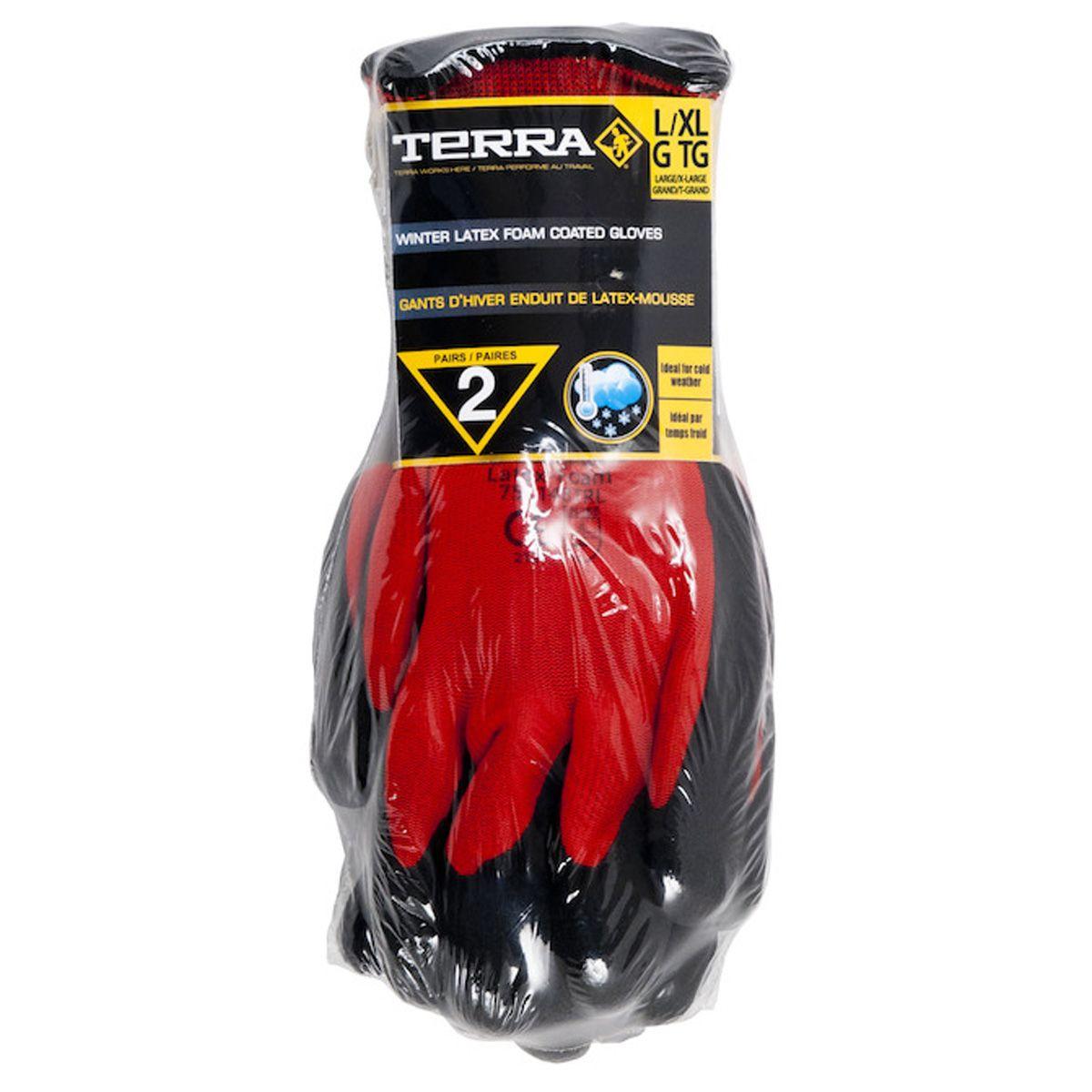 TERRA RED WINTER GLOVES Bolts Plus Inc.